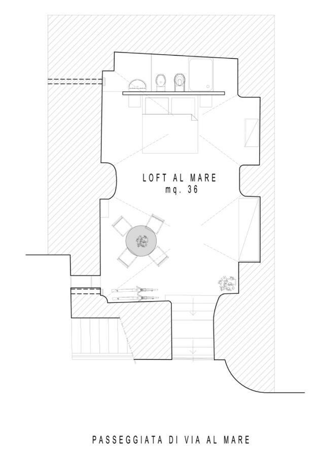 Вилла Loft Al Mare Сан-Лоренцо-аль-Маре Экстерьер фото